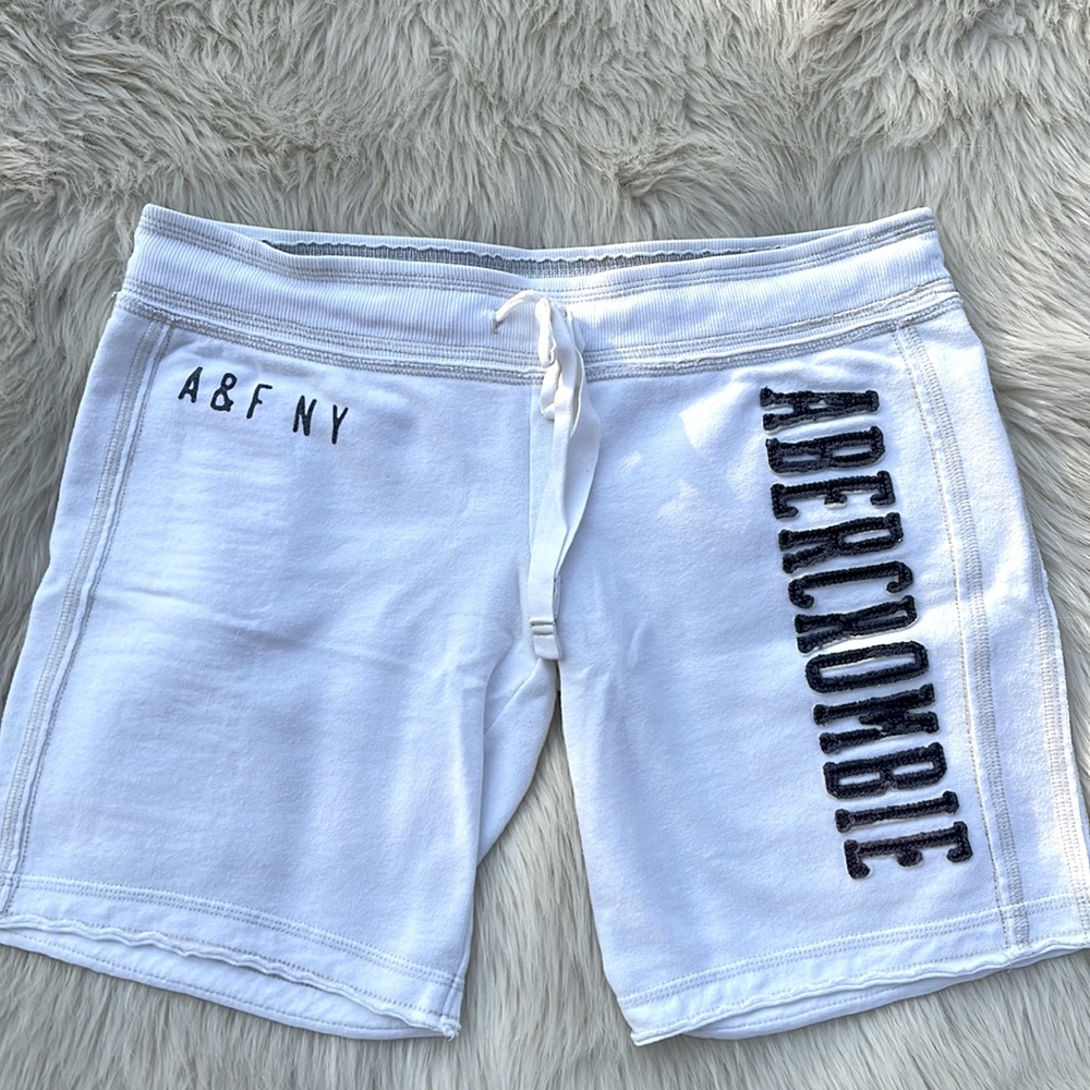 White Abercrombie and Fitch Lounge Capris, Size Small